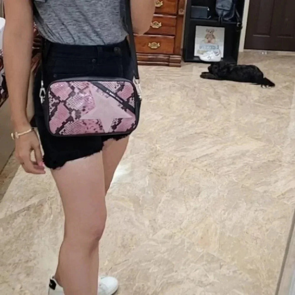 Leather Star Golden Goose Shoulder Bag - Picture 3 of 16